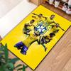 Brazil National Football Team Carpet Rug for Living Room Bedroom Home Sofa Decoration,Kids play Non-slip Floor Mat