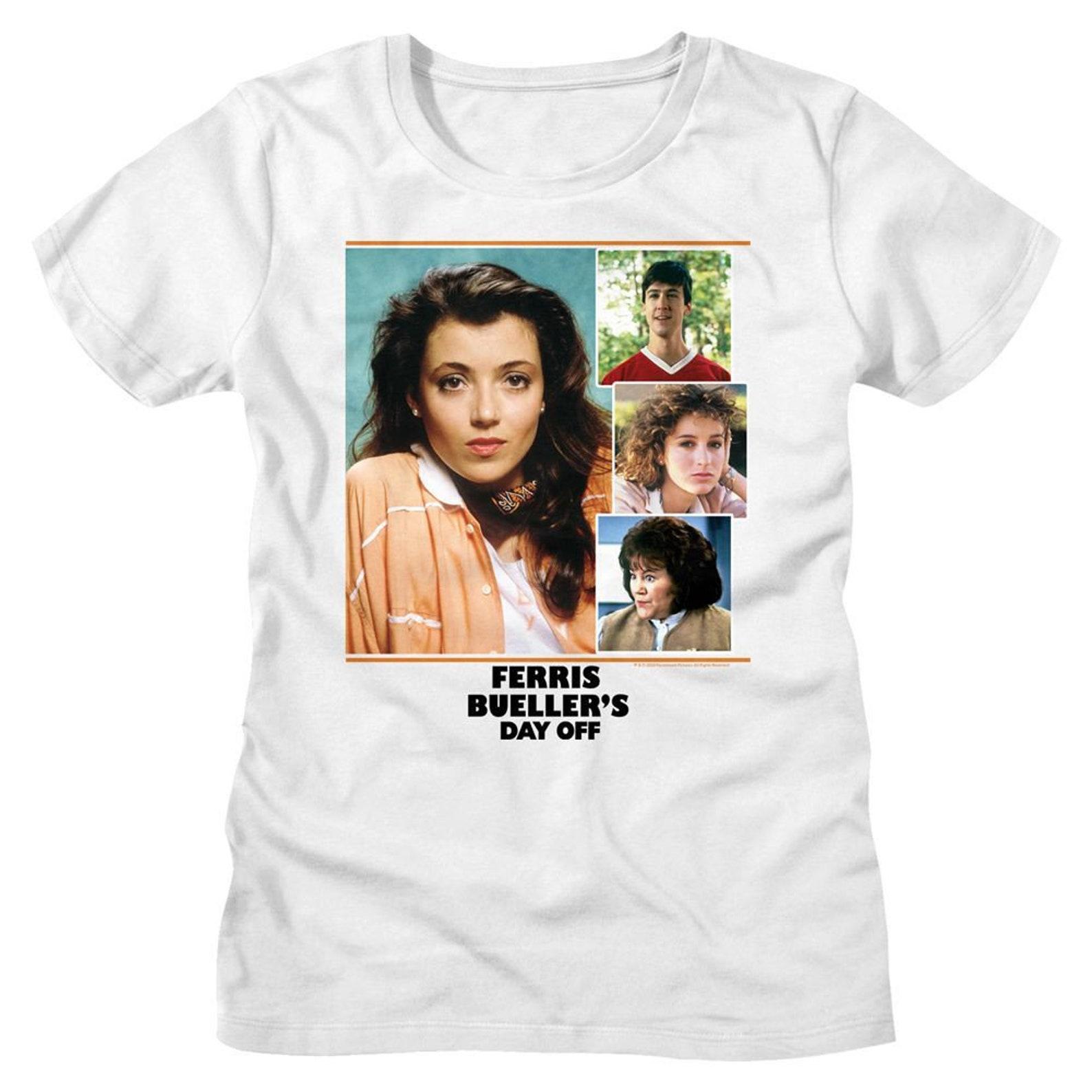 Ferris Bueller s Day Off Sloane Collage White Women s T-Shirt L
