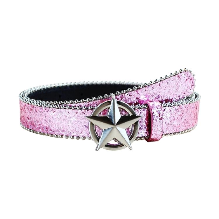 Blingbling Glitter Waist Belt for Street Dance Jean Casual Wear Trendy