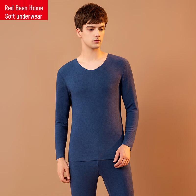 Hongdou Home Thermal Underwear Set with Knee Protection