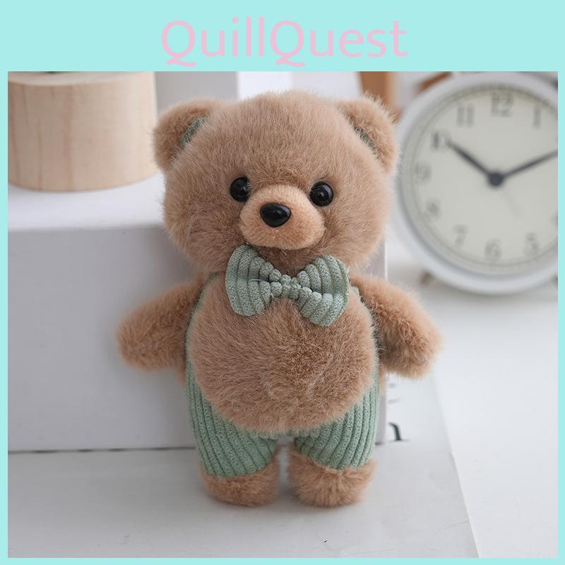 Plush Bear Keychain Plush Toy With Pp Cotton Filling For Girls And Kids