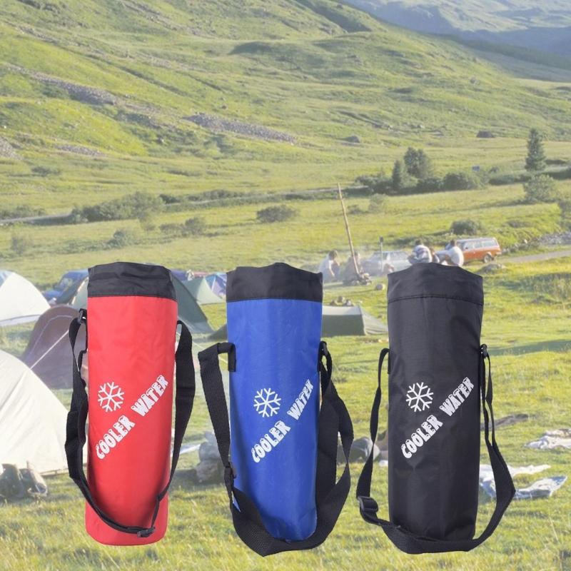 Water Bottle for Carrier Bag Insulated Water Bottle Holder Pouch with Shoulder Strap for Walking Climbing Hiking Camping
