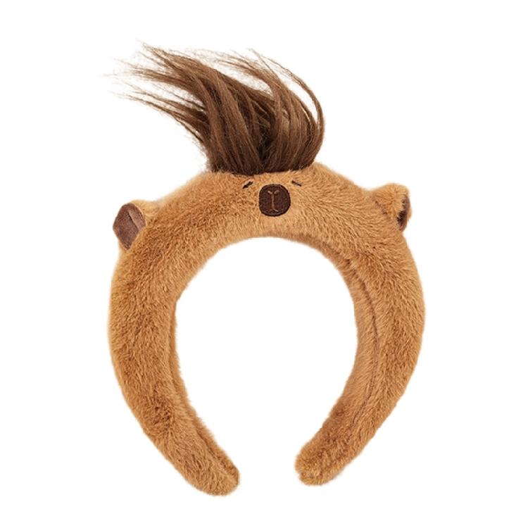 Carnivals Party Headbands Cartoon Capybaras Shape Hair Hoop for Adult Teens