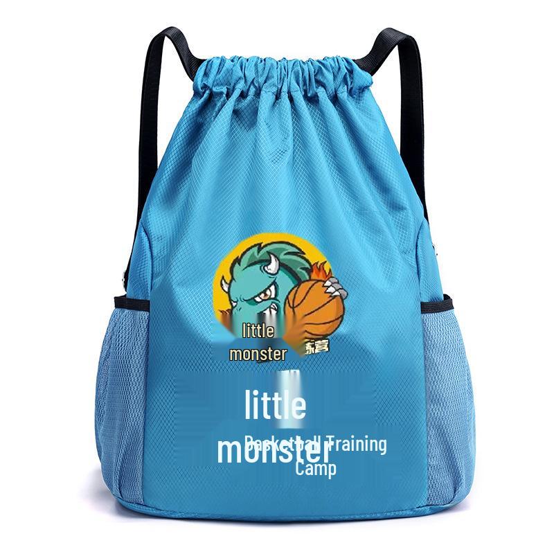 Size 7 Basketball & Football Training Backpack with Print Logo for Outdoor Sports and Fitness