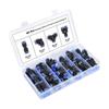 40Pcs/60pcs 1Box 1/4" OD PU/PY/PE/PL Kit Pneumatic Air Fittings Hose Connector Quick Release Connector