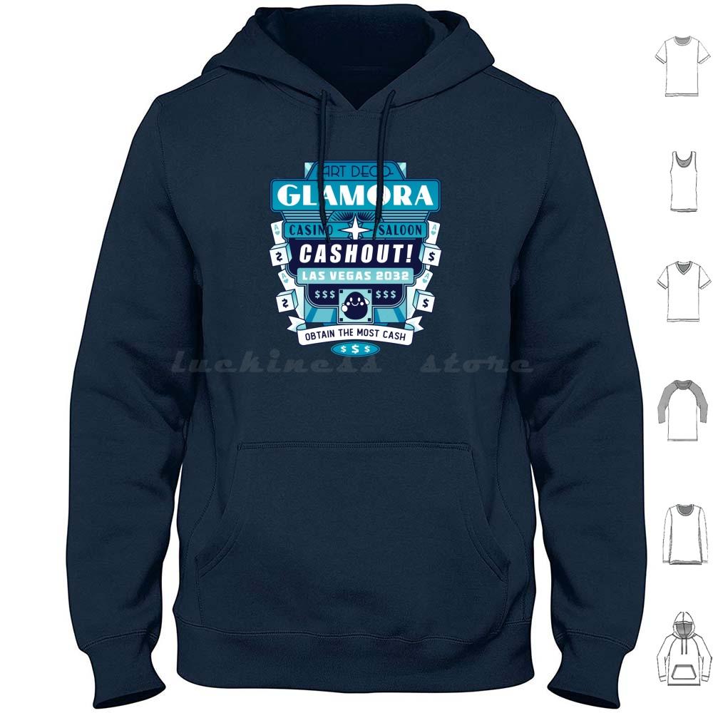 Las Vegas 2032 Cashout Hoodie Cotton Long Sleeve The Finals Thefinals Game Gaming Gamer Video Game Shooter Nama Tama Cashout