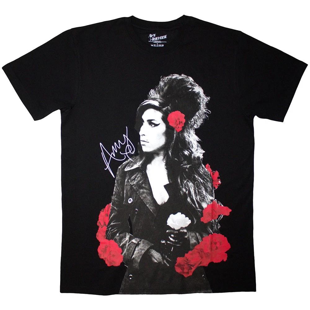 Amy Winehouse Rosenporträt Unisex T-Shirt Unisex