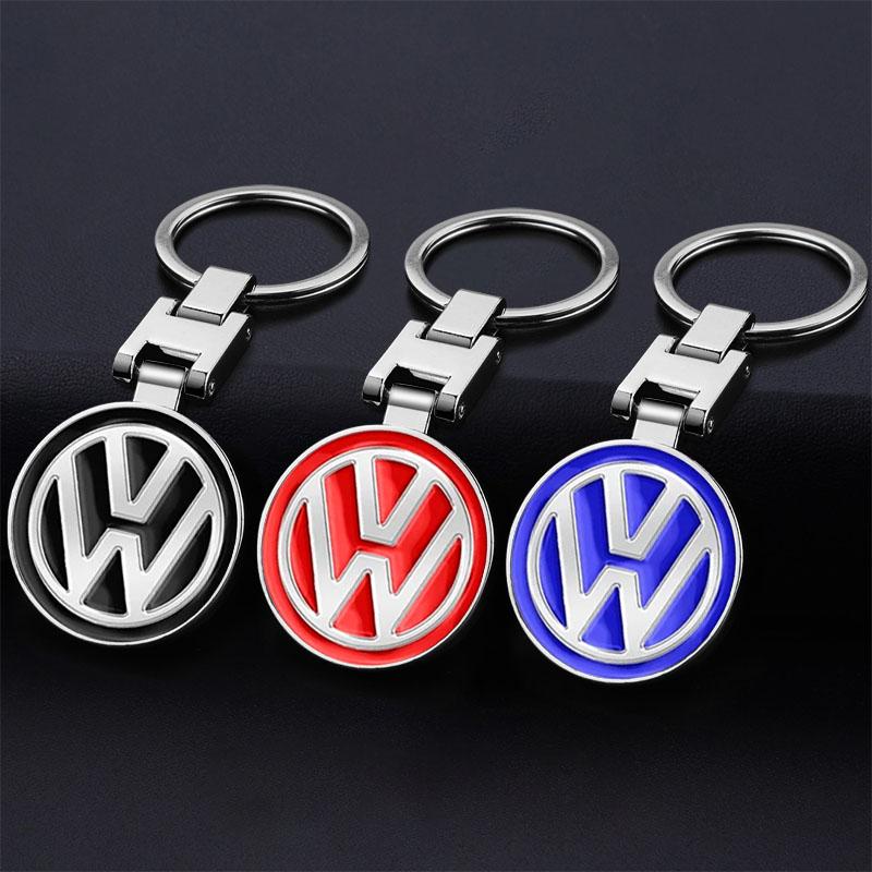 1Pcs Car Emblem Keychain Key Ring Accessories For Volkswagen Magotan Sagitar Golf-4 5 6 7 Magotan Polaris Boracay MK7 MK6 MK5