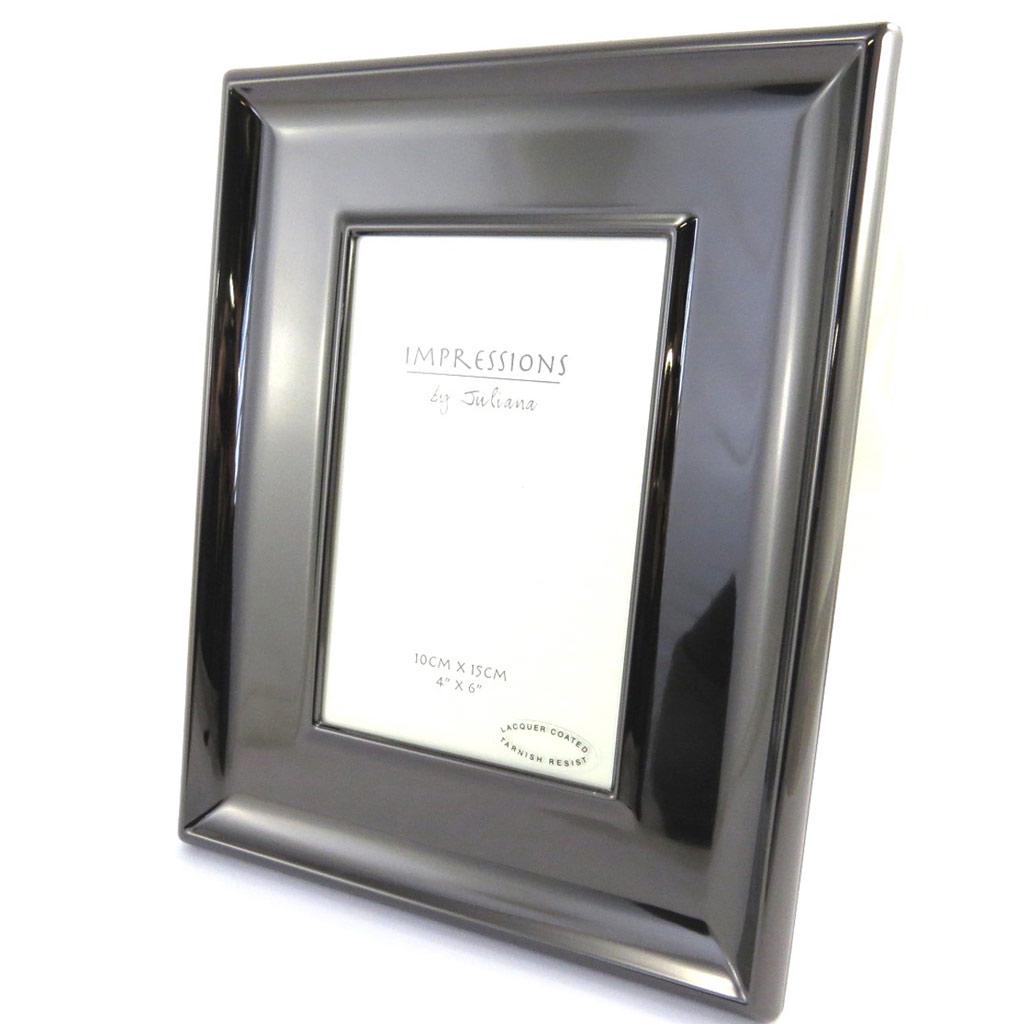 Les Trésors De Lily [M3118] - Gray 'Design' Photo Frame (10x15 Cm)