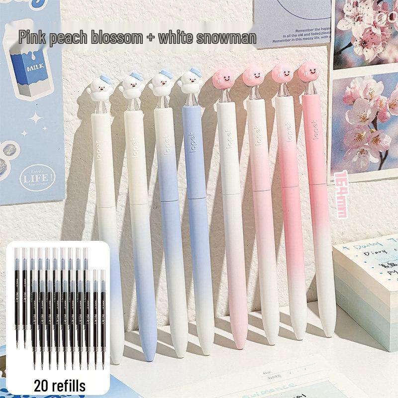 Cloud Twist Black Ink Quick-Dry Smooth Pen for Students