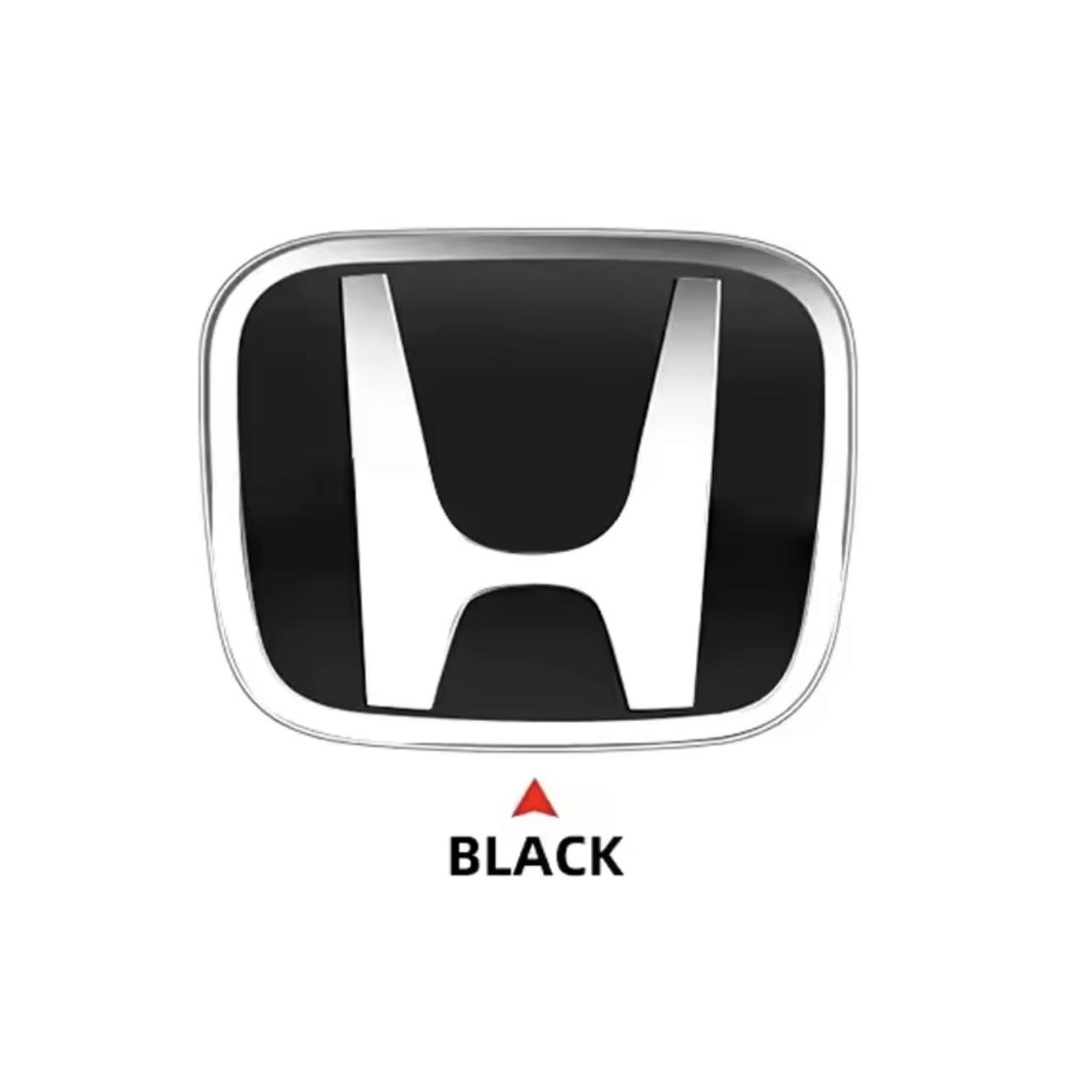 

Car Steering Wheel Emblem H-Sticker For Honda Civic Accord City CRV Jade Fit Odyssey Hybrid Red Black Blue Interior Modification чёрный