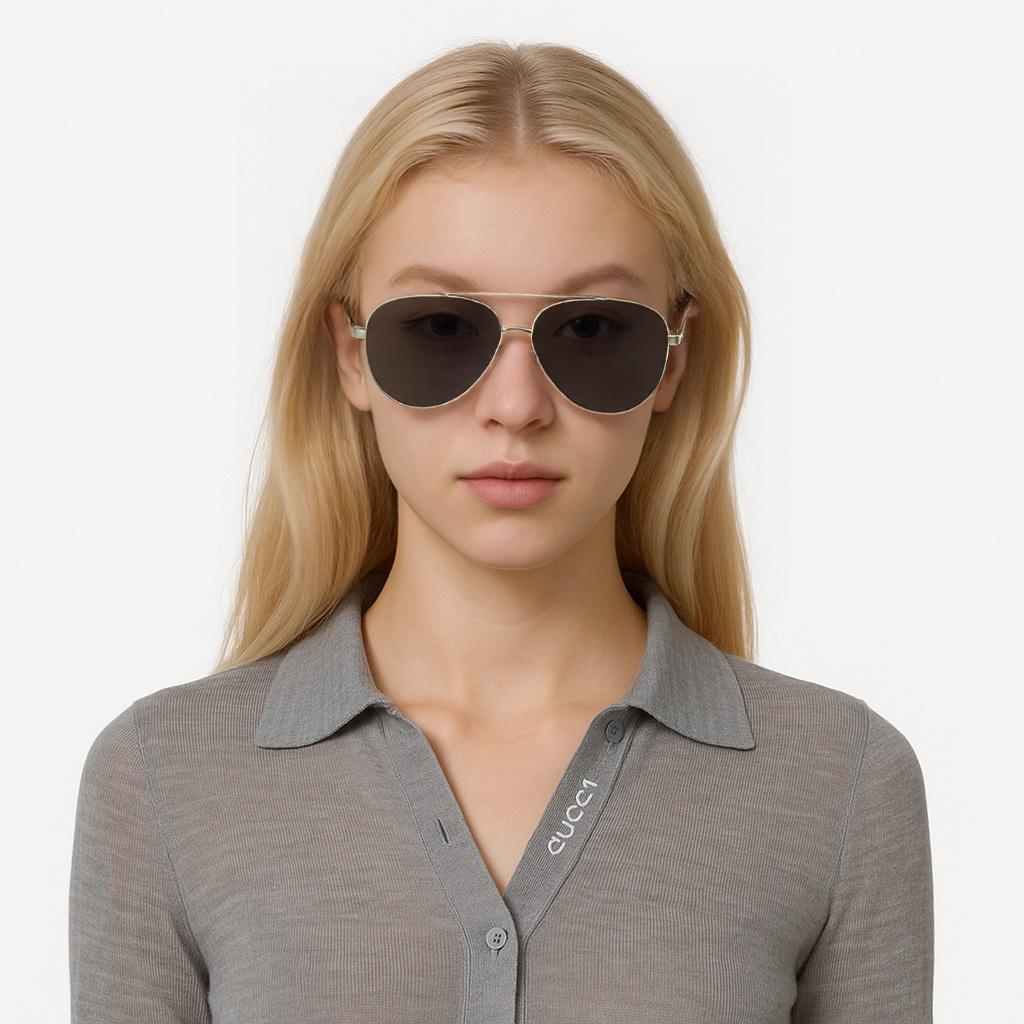 Emporio Armani Classic Pilot Sunglasses Unisex sunglasses EA2046D-30136G