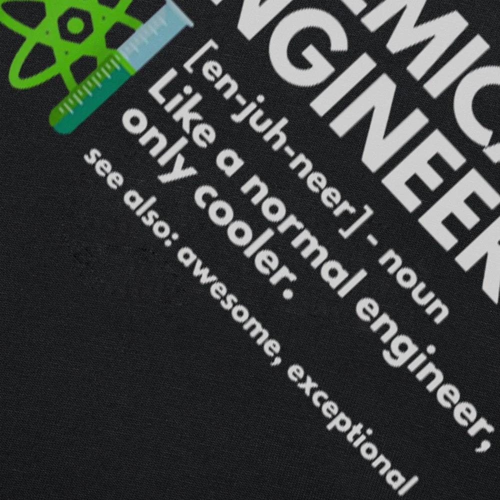 Funny Chemical Engineer Definition Engineering T Shirts Graphic Cotton Streetwear Short Sleeve Birthday Gifts Summer T-shirt