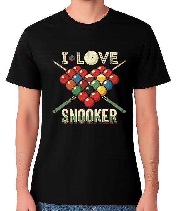 I Love Snooker Unisex T-Shirt XXL