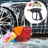 Car Washer Five Color Fan Shaped Nozzle 14mm M22 Socket Car Wash Water Gun 1/4 Quick Release Car Washing Garden Cleaning Tools