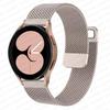 Compatible with Samsung Universal Watch45 & Huawei Watch3: Two-Section Milanese Stainless Steel Band, 20/22mm
