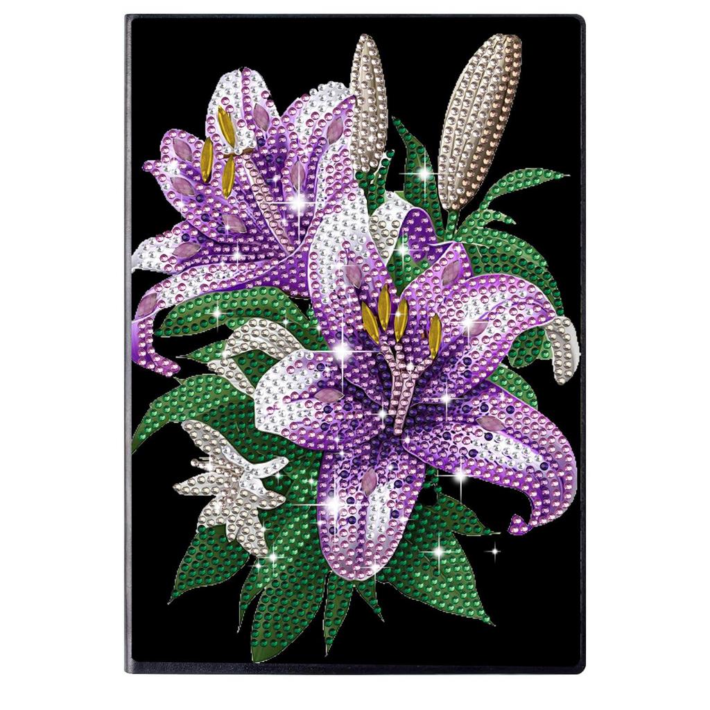 Diamond Painting DIY Notebook: Special-Shaped Shiny Design, 50 Pages, Perfect Christmas Holiday Gift