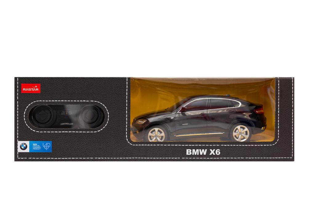 Bmw X6 Samochód Sterowany Skala 1:24 Rastar Czarny Zabawka Dla Dzieci