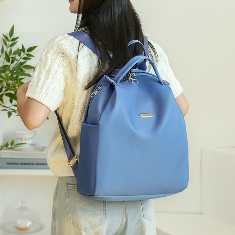 Simple Anti-theft Backpack Large Capacity Women's Backpack