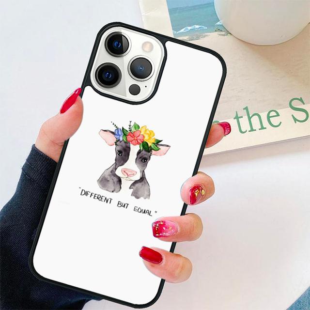 Vegan Vegetarian Quotes Phone Case Cover For iPhone 17 Air 15 16 14 13 12 Pro Max 11 Pro Max Plus Coque Shell