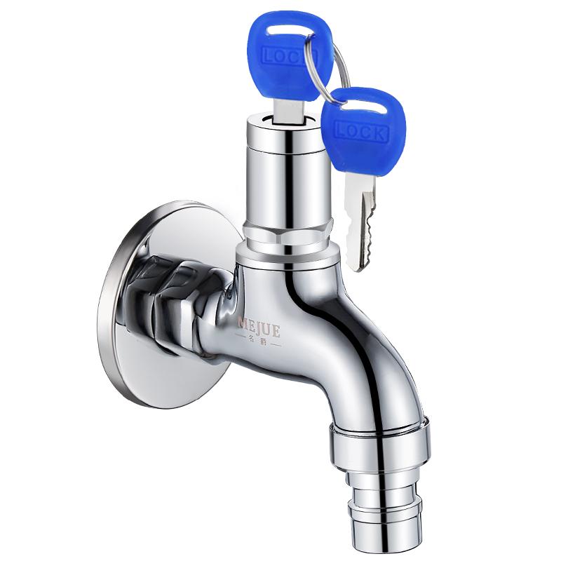 MGEG Lockable Outdoor Brass Faucet 1/2 Inch Thread