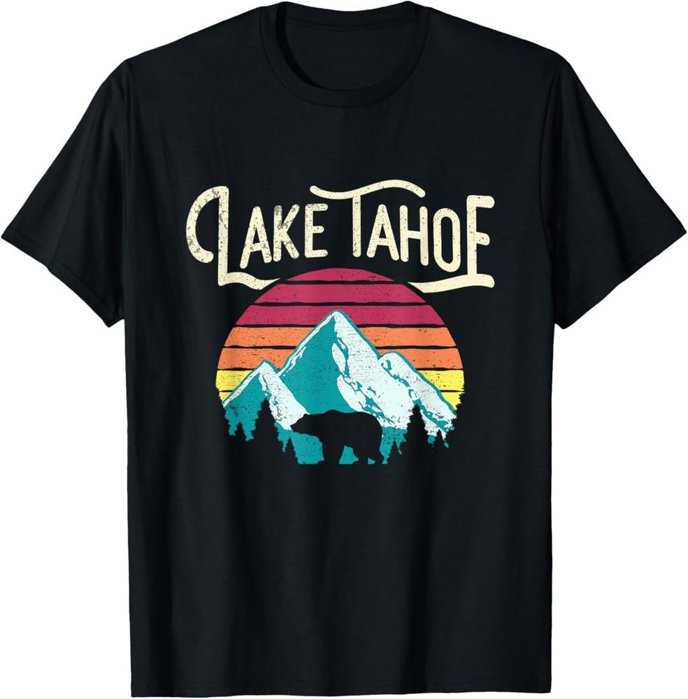 Vintage Lake Tahoe Mountain Retro T-Shirt T-Shirt Unisex T-Shirt S