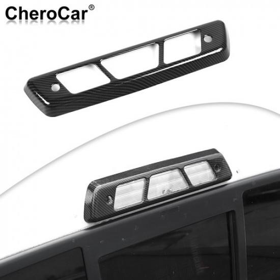 3RD Rear High Third Brake Tail Light Cover Trim For Ford F150 09-14 Carbon Fiber