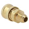 G1/4 High Pressure Washer Coupler Copper Quick Connect Fitting Male Thread Accessorie Car Washer Adapter Garden Irrigation Joint