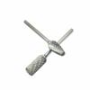 2.35x6mm Tungsten Steel Carbide Bur Cutter Rotary Tool Burr Double Diamond Cut Rotary Dental Polishing Tools