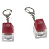 LED Button Decompression Keychain Keyboard Button Decompression Toys  Office Leisure Entertainment