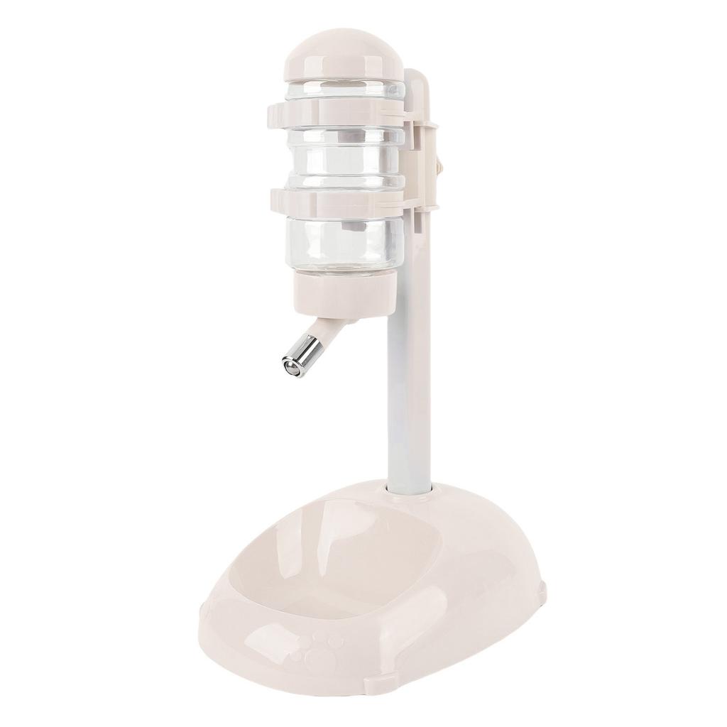 Zásobník na vodu pro domácí mazlíčky, nastavitelná výška, kapacita 500 ml, stojící automatická fontánka na vodu pro štěně