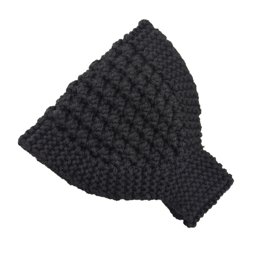 New Knitted Headband Autumn and Winter Women's Hollow Hat Warm Ear Protection Widened Headband Wool Hair Accessories Headband
