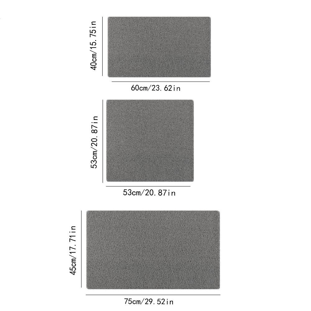 Bathroom Non-slip Shower Mat Large Mesh Bottom Stepping on Feet Massage Silk Ring