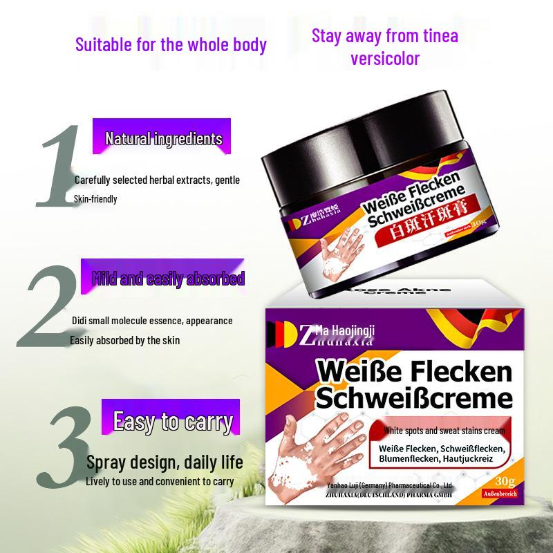 Mihao Lanya Vitiligo & Tinea Versicolor Cream - Skin Spot Repair, Even Tone, Anti-Itch Relief
