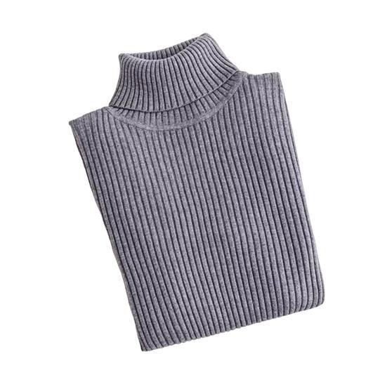 Women Bottom Sweater Turtleneck Long Sleeve Slim Fit Knitting Tops