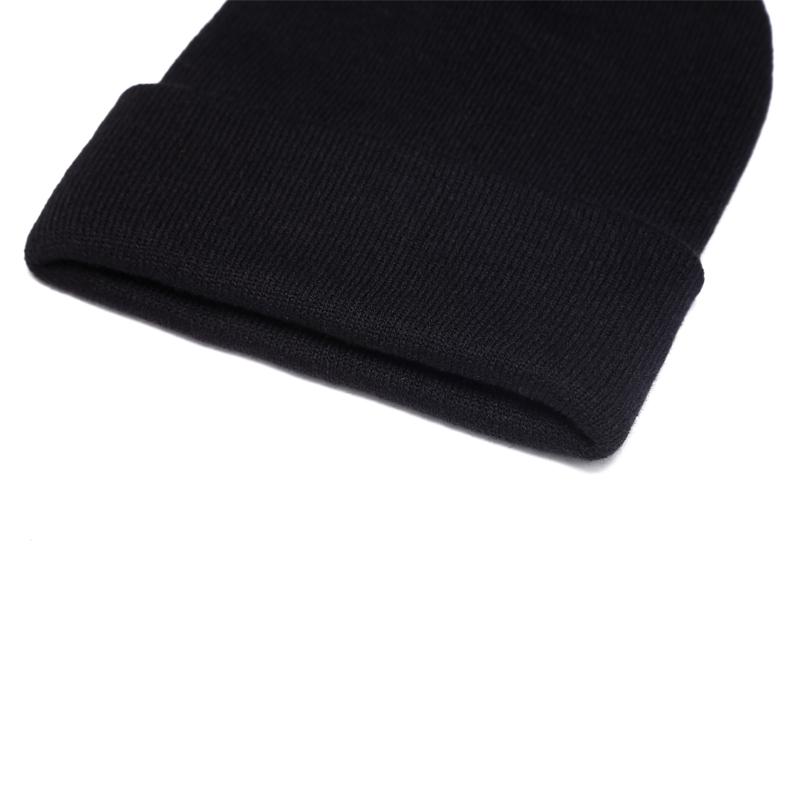 Knitted Hat Men Snapback Winter Hats Woman Hip Hop Warm Beanie