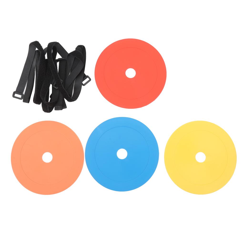 Soccer Goal Target Discs TPE Adjustable Length Enhance Accuracy Reactive Agility Targets Training Discs for Hockey