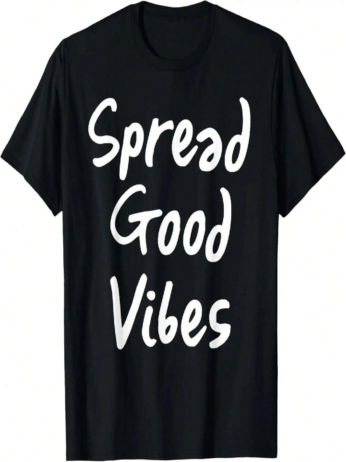 Spread Good Vibes T Shirt -Cool Positive Only Great Vibe Tee S разноцветный