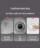 Universal Anti-Clog Bounce Filter Drain Stopper for Wash Basins