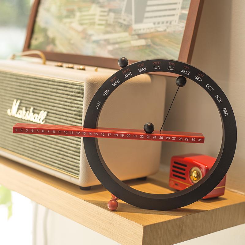 Magnetic Ball Wall Calendar: Creative Home Décor for Living Rooms & Bedrooms