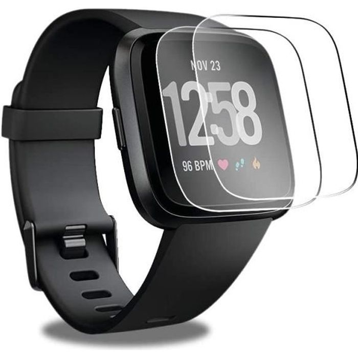 Verre Trempé pour Fitbit Versa - Fitbit Versa Lite - Film Vitre Protection Ecran Montre Connectée Phonillico®