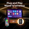 Wireless and Wired CarPlay Android Auto Ai Box Universal Car Upgrade Support Netflix YouTube Navigation GPS Mirror Link Adapter