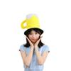 Funny Beer Mug Hat Cartoon Cosplay Headgear Lightweight Halloween Headgear  Stage Performance