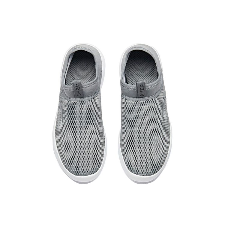 Anta Lightweight Breathable Shock Absorbing Low Top Training Shoes Men Sneakers Cool-Gray 91928605-3