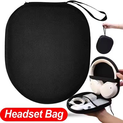Bluetooth Headset Earphone Hard Case for Sony Headphones Storage Bag Case Portable Travel Shockproof Earbuds Carrying Pouch Bag