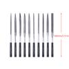 10Pcs/Set Metal Needle File Set Wood Rasp Metal Polishing Hand File Tools Steel Rasp Needl Filing