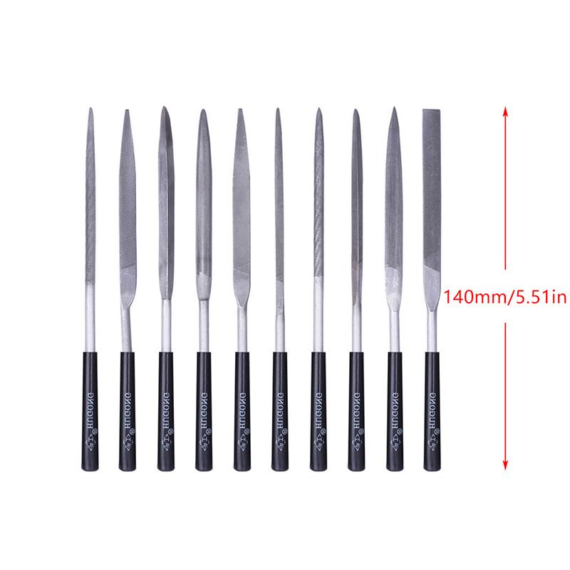 

10Pcs/Set Metal Needle File Set Wood Rasp Metal Polishing Hand File Tools Steel Rasp Needl Filing