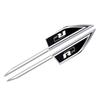 lmn1 ·2Pcs Volkswagen Exclusive Car Fender Metal Emblem Stickers For VW GTI Polo Golf Passat Tiguan Arteon Touareg Taigo Caddy Jetta