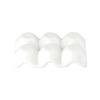 DIY Serving Dish Boiled Egg Ceramic Porcelain Egg Holder Eggs Tray Egg Stand Storage Rack
