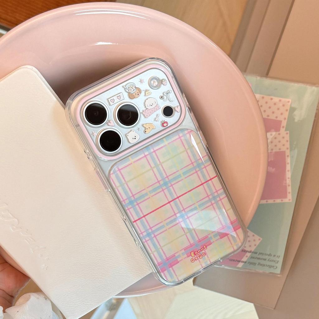 Creative Colorful Checkered Case for iPhone 16, iPhone 17, and iPhone 17 Pro Max